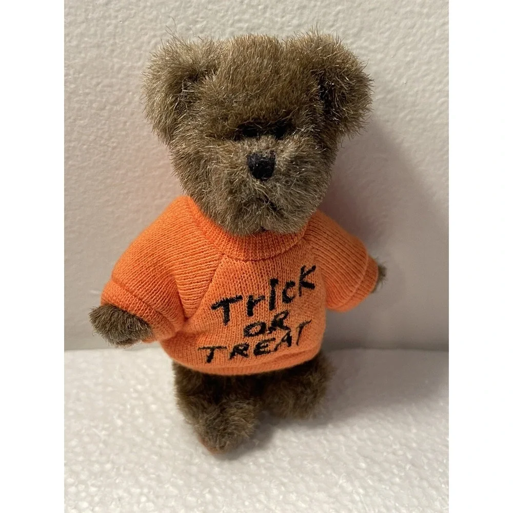 Boyds Mini Message Bear TOT Trick or Treat Style #567024 With Tags Collectible